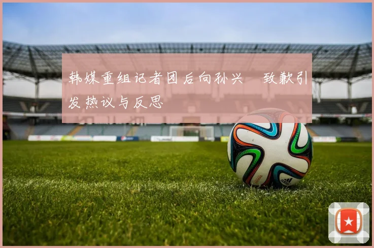 韩媒重组记者团后向孙兴慜致歉引发热议与反思